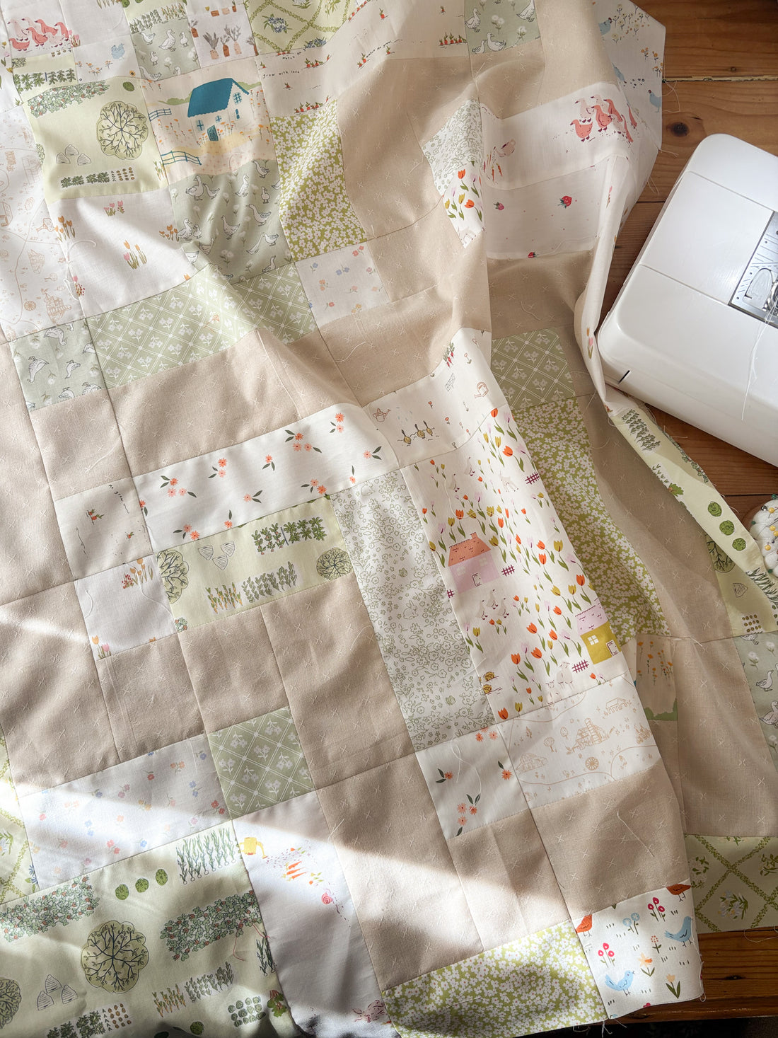 Little Neighbourhood Quilt Kit - Summer Homestead