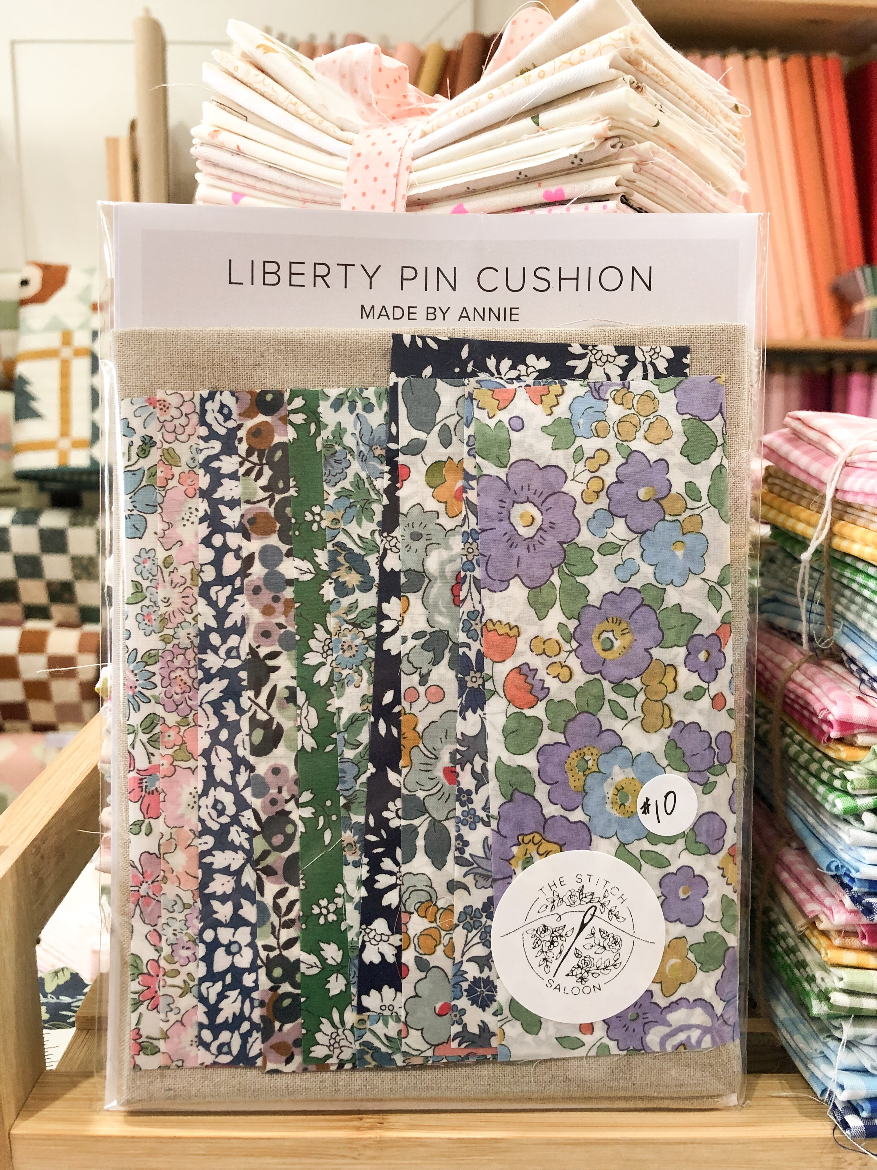 Liberty Pin Cushion Sewing Kit