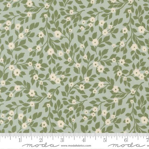 Daydream Posies Robins Egg - True Love by Moda