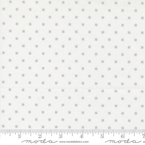 Square Dot Grey - A Cat Named Stitch by Moda