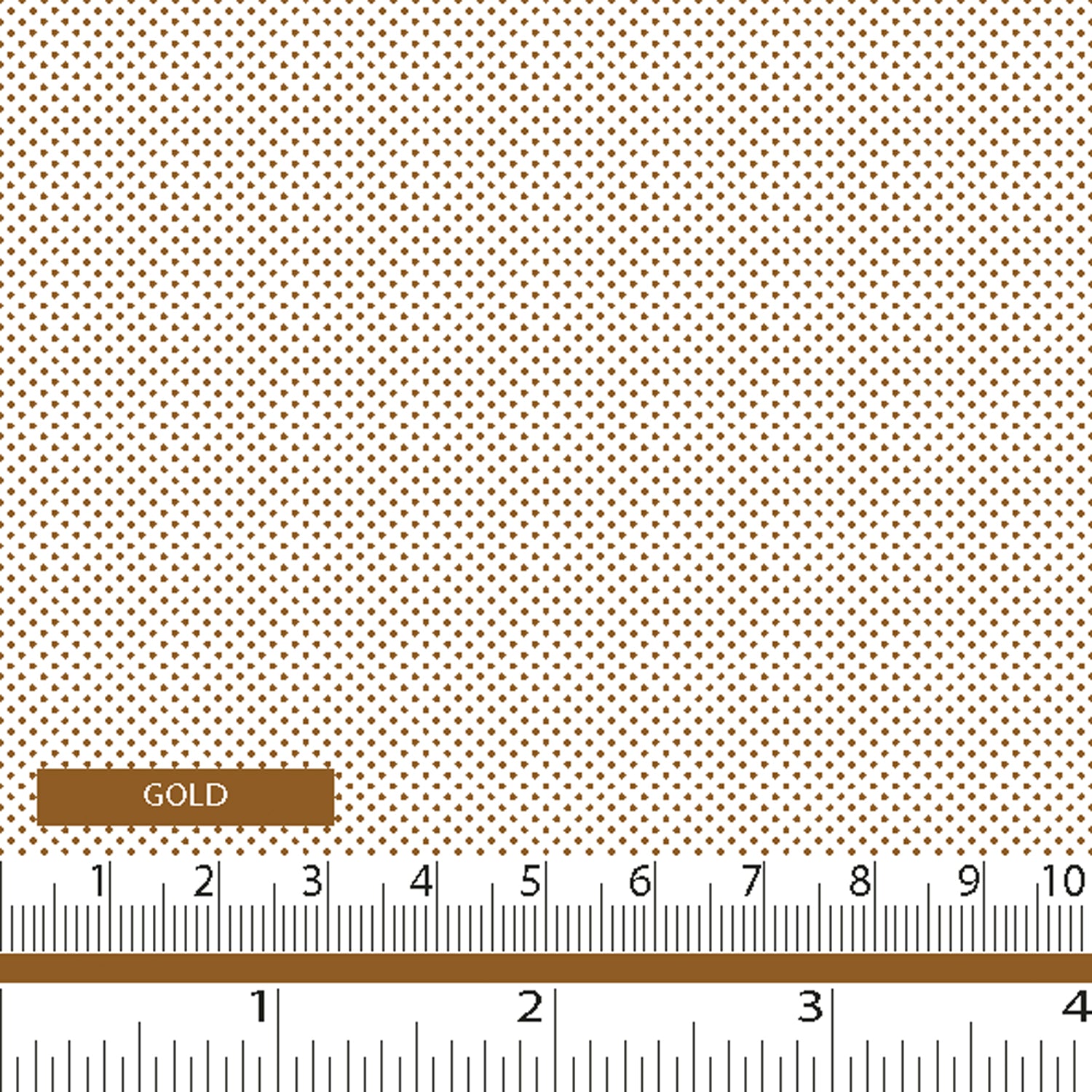 Micro Dot Gold - Simplicity by A Day in the Country