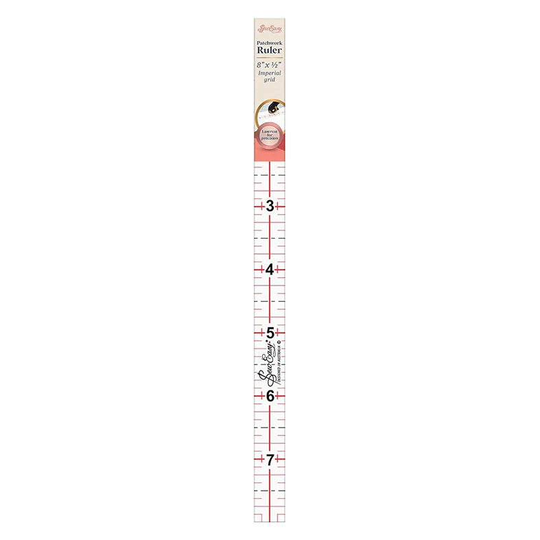 Patchwork Ruler - 1/2" x 8"