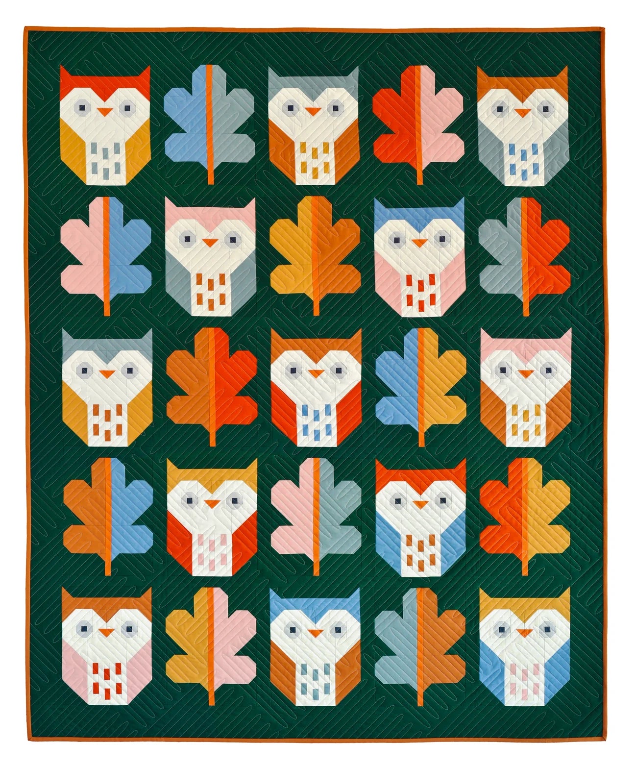 Night Owl Quilt Paper Pattern - Pen & Paper Patterns