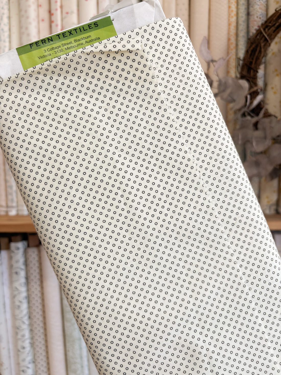 Black Circle on Cream PJ2703C-H by Nippon Chuko