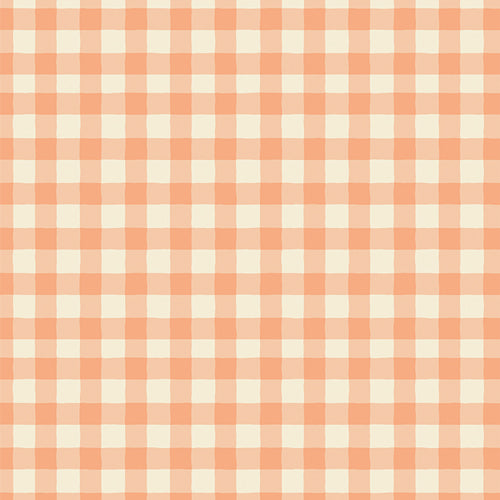 Small Plaid of my Dreams Apricot - Storyteller Plaid by Art Gallery Fabrics