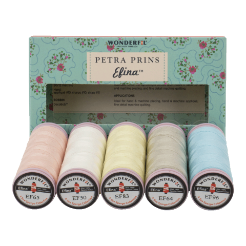 Petra Prins Efina 60wt Thread Pack - Pastel - Wonderfil
