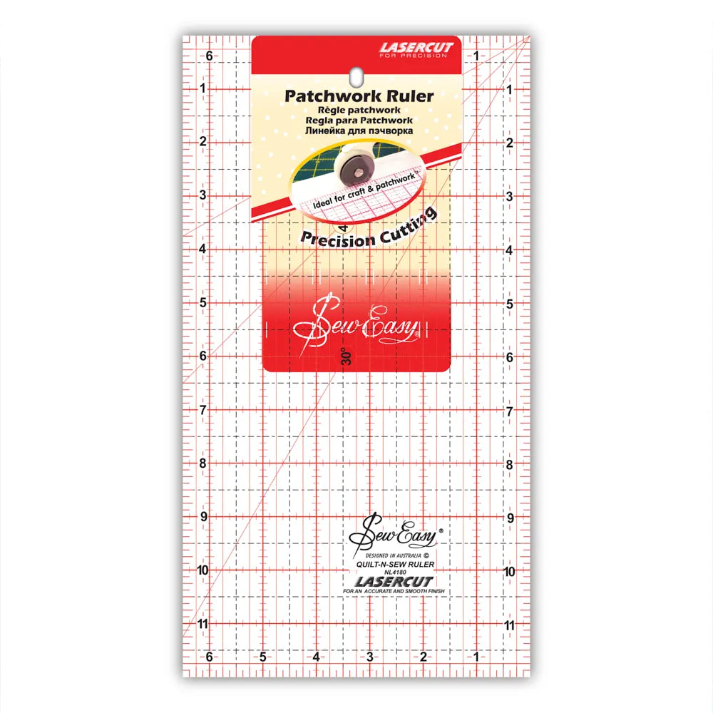 Patchwork Ruler - 6.5" x 12"