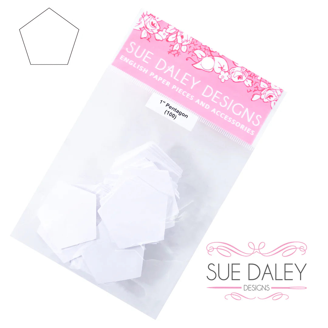 1" Pentagon Papers (Pack of 100) - Sue Daley Designs