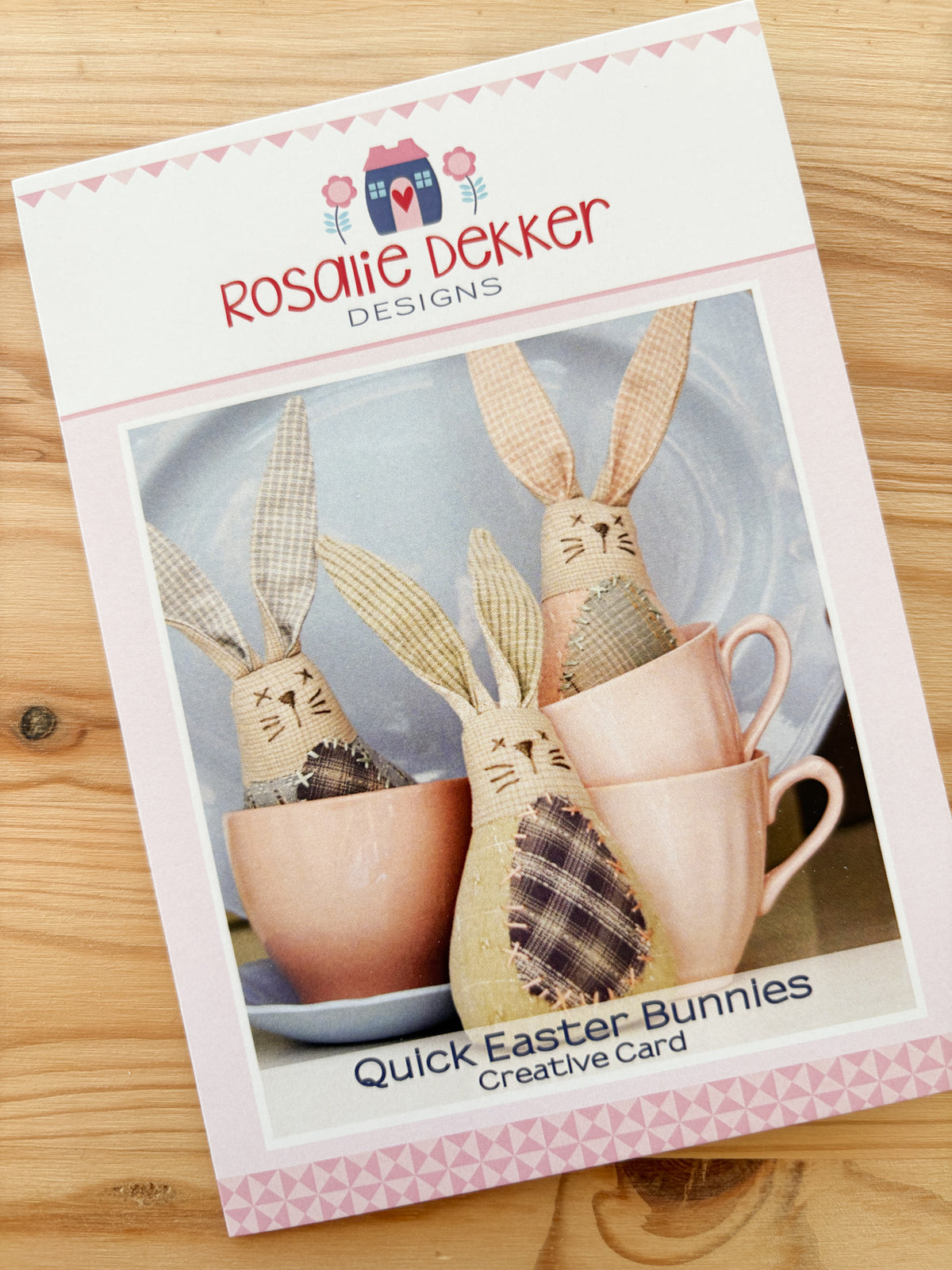 Quick Easter Bunny Postcard Project - Rosalie Dekker