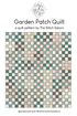 Quilt pattern by the stitch saloon, fine check pattern with greens pinks whites and creams