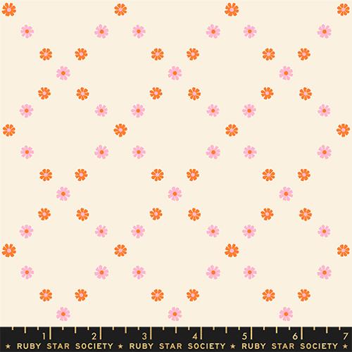 Geometric Posy Orange - Best Day Ever by Ruby Star Society