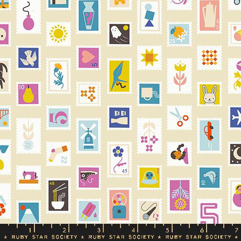 Stamps Parchment - Salutations by Ruby Star Society