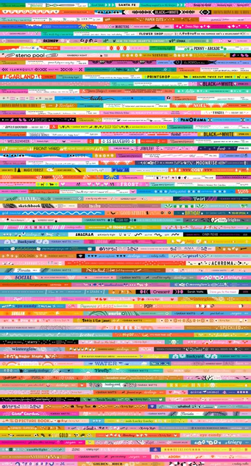 Text & Words - Selvedge Magic by Ruby Star Society