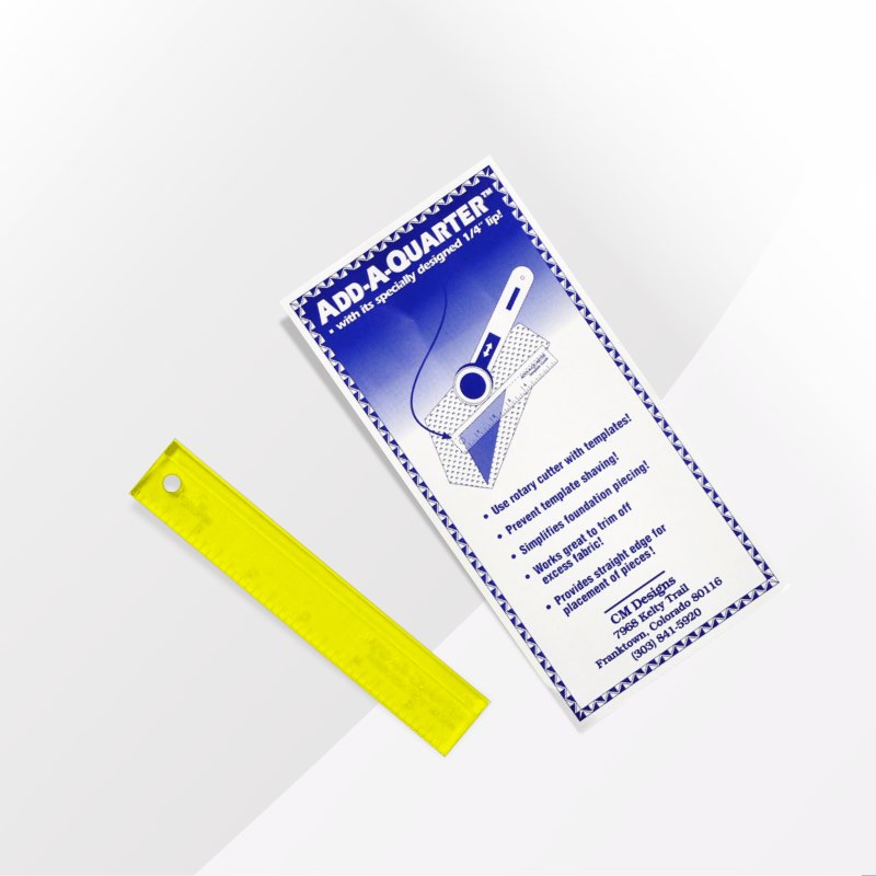 Add A Quarter 6" Ruler