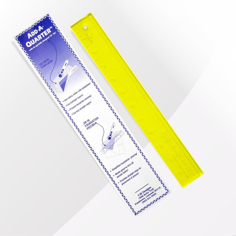 Add A Quarter 12" Ruler