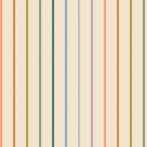 Tiny Stripe Pearl - Slow Summer by Art Gallery Fabrics