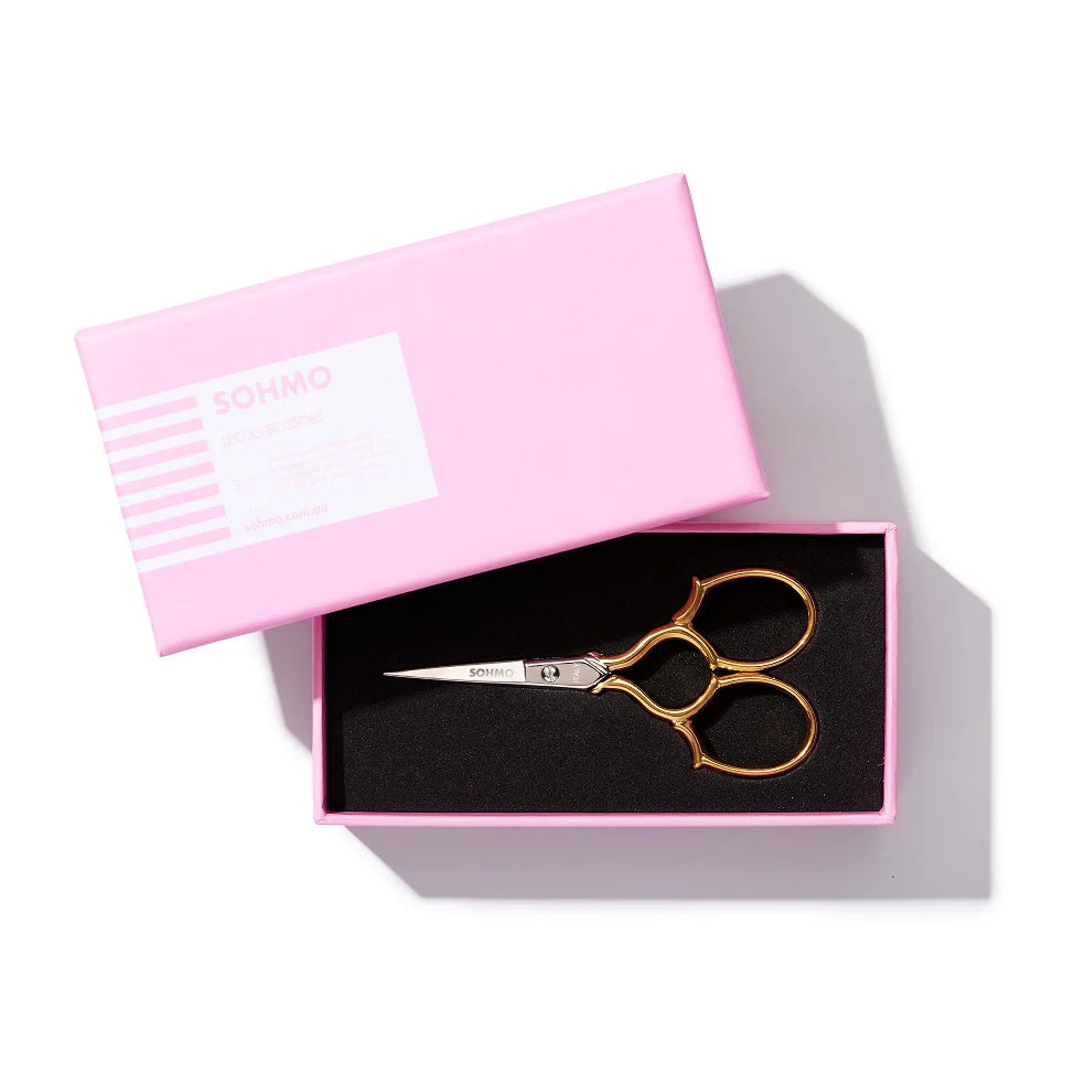 SOHMO Lecco Scissors - 3 1/2" Gold