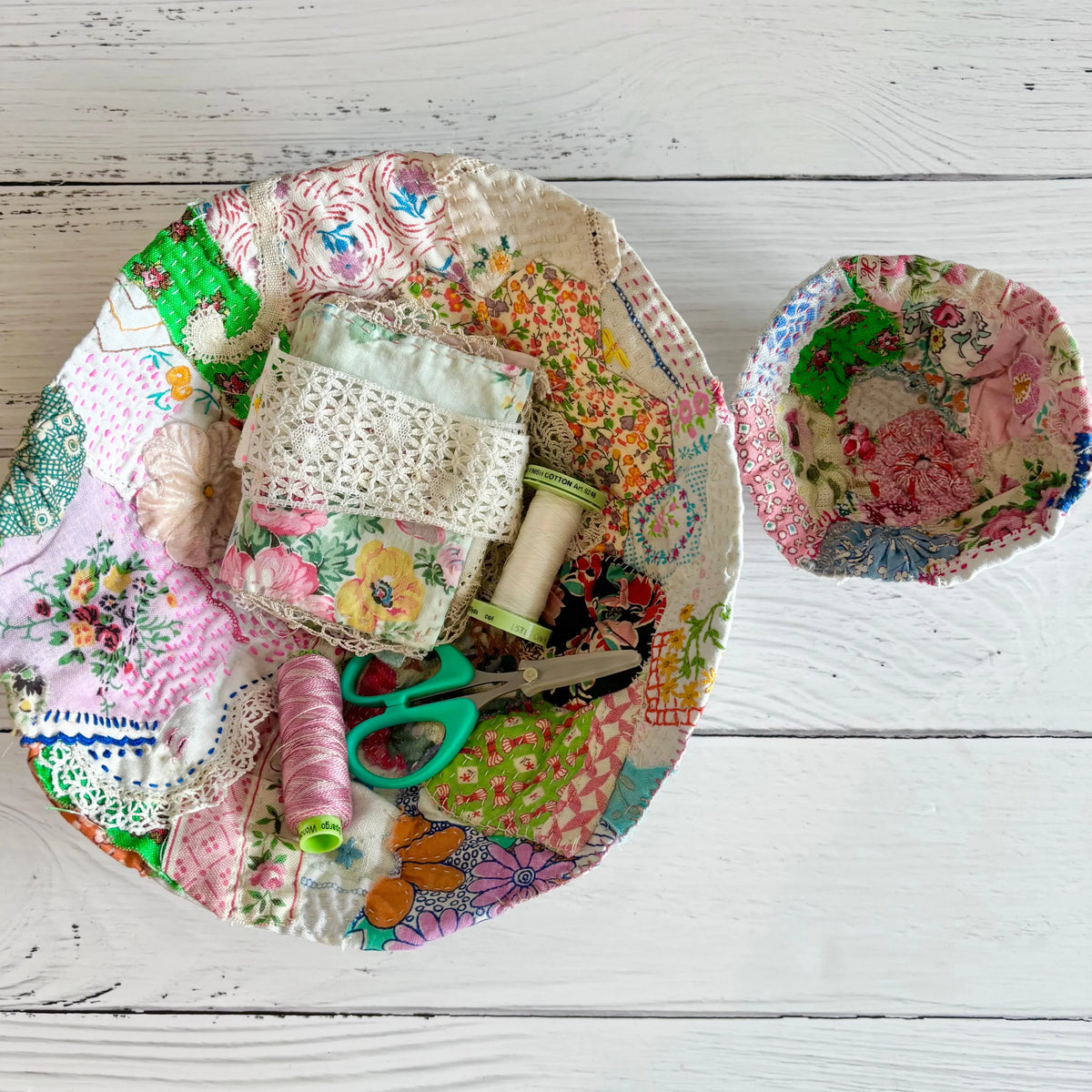 Textile Pinch Pot Pattern - Sew Be Home