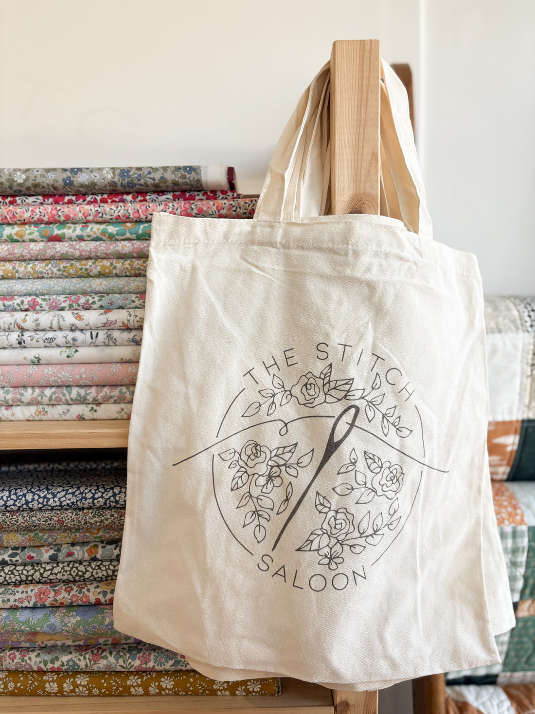 The Stitch Saloon Tote Bag