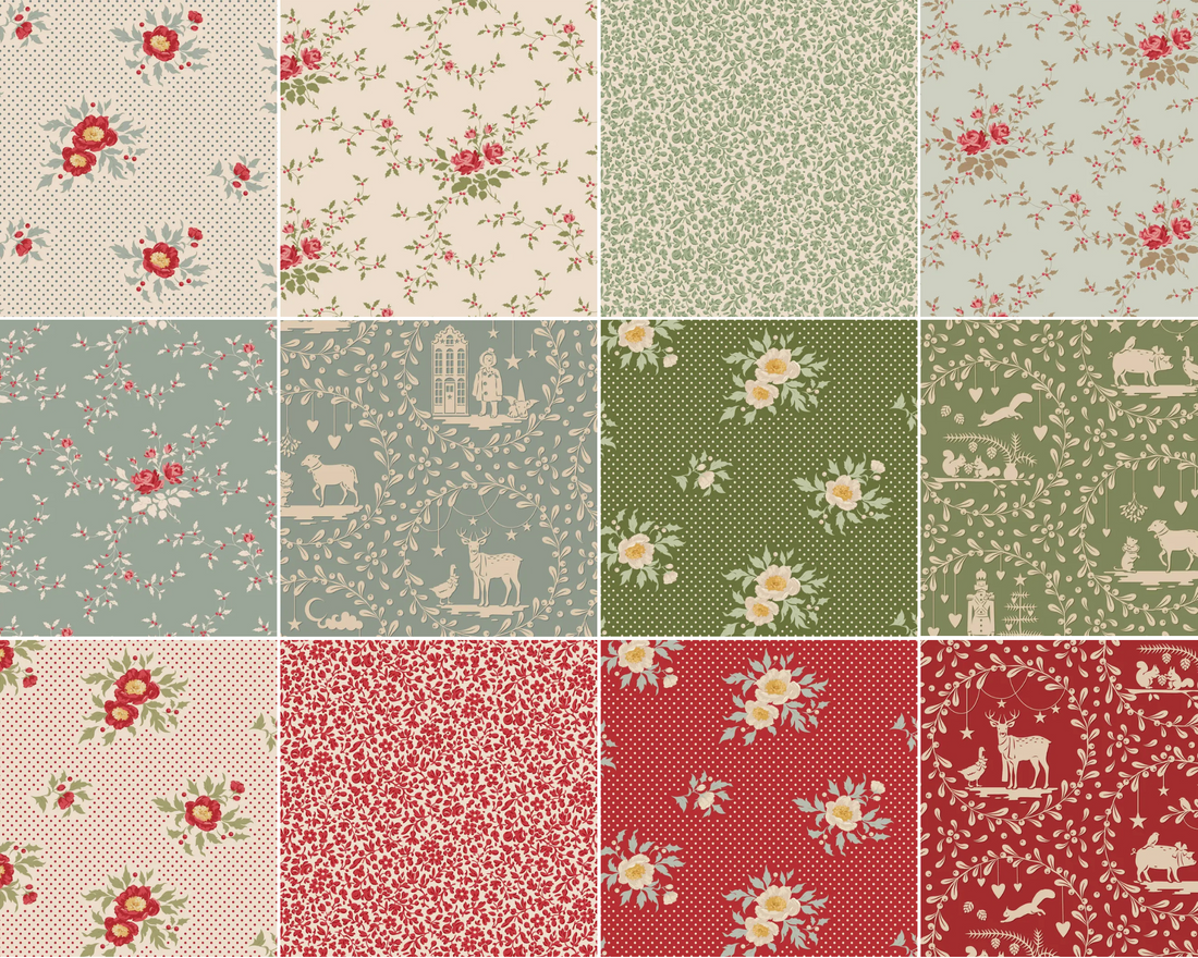 Tilda Merry Little Christmas Bundle - 12 Piece