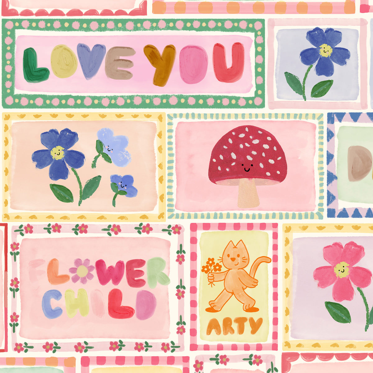Patchwork Sunshine - Patchwork Collection by Lewis & Irene