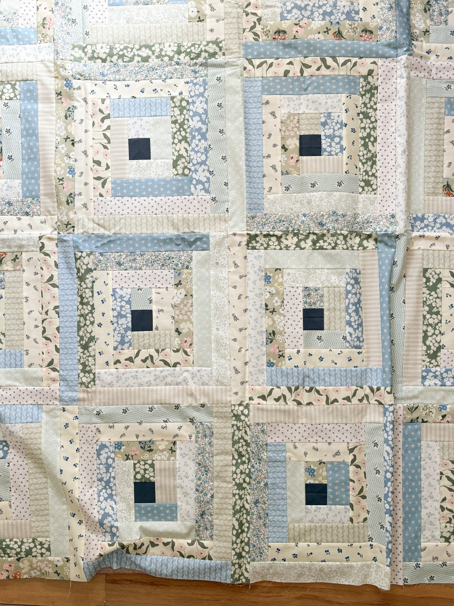 Cottage Walk Small Throw Quilt Kit - The Stitch Saloon
