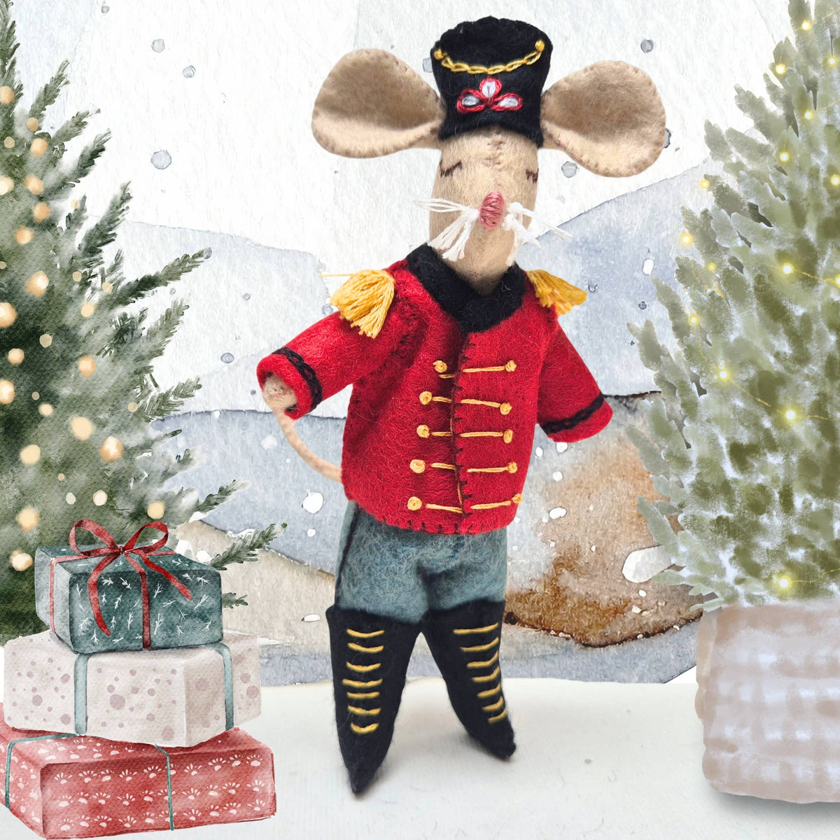 Little Mouse The Nutcracker Felt Kit - Corinne Lapierre