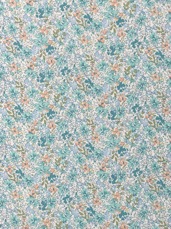 Blue Peach Floral FC10667-E by Handworks