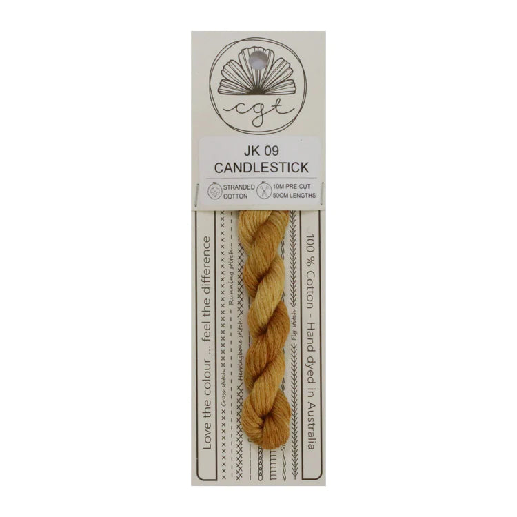 JK09 Candlestick Stranded Cotton - Cottage Garden Threads