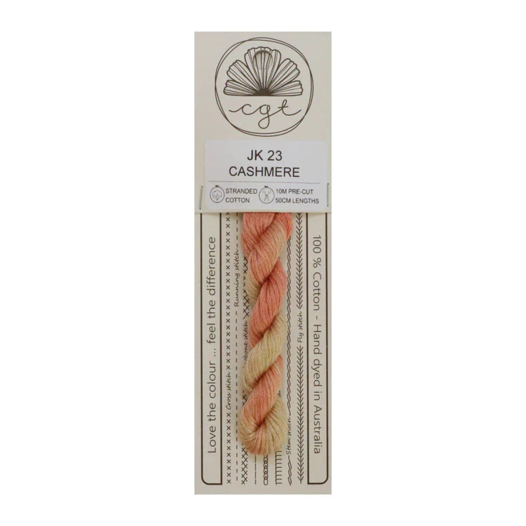 JK23 Cashmere Stranded Cotton - Cottage Garden Threads