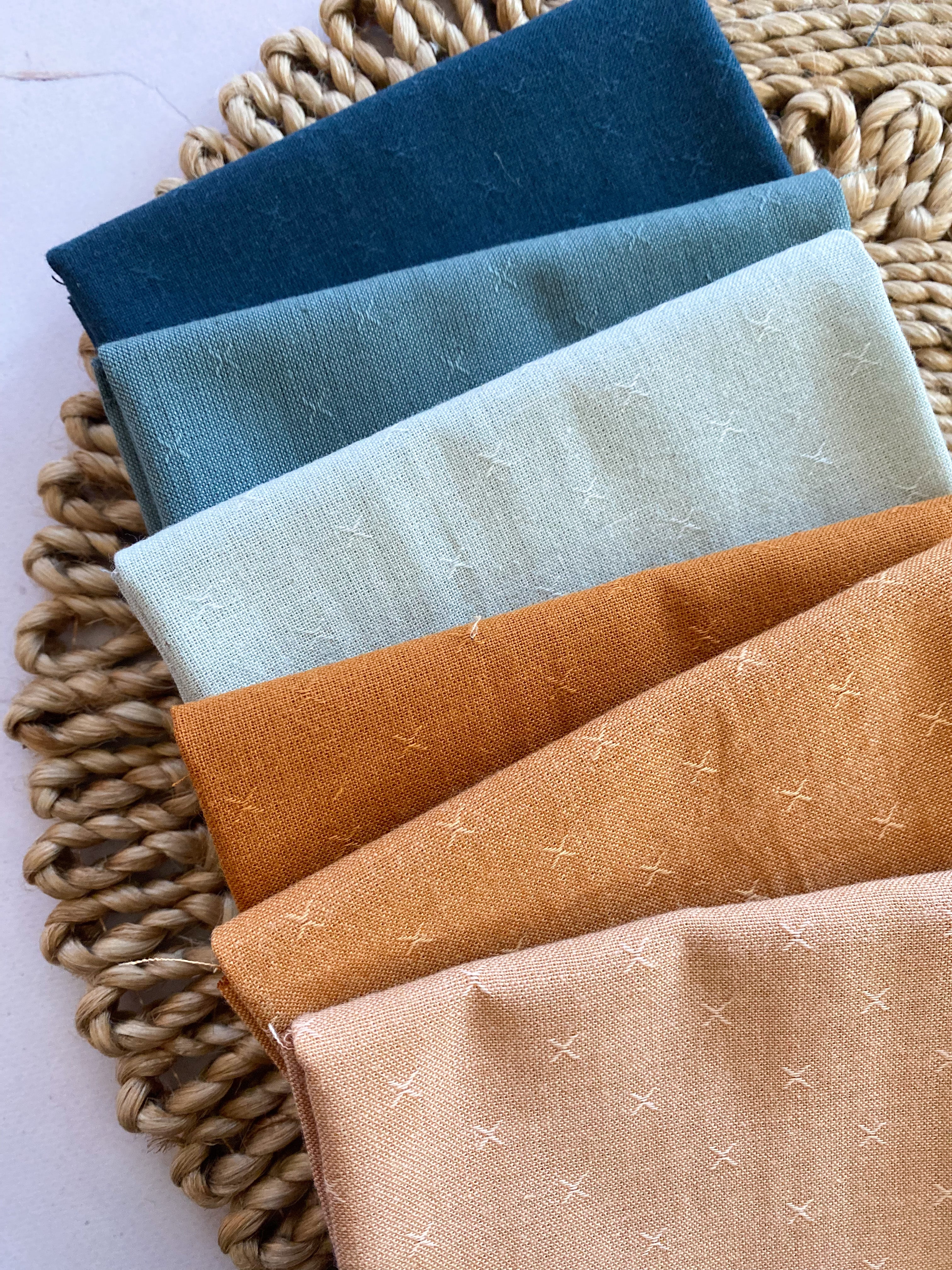 Apple Cider Sprout Wovens by Fableism - 6 x Fat Quarters or Half Metres