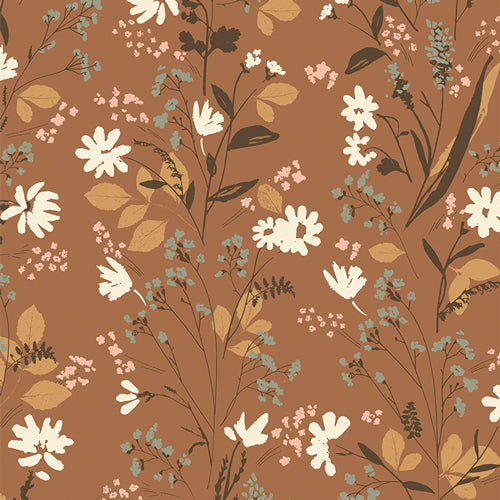 Nature Walk Three - The Season of Tribute Roots of Nature by Art Gallery Fabrics