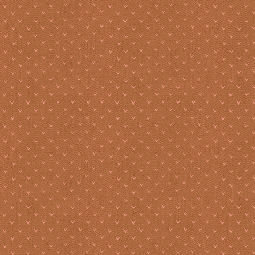 Carved Notches Copper - Twenty by Art Gallery Fabrics