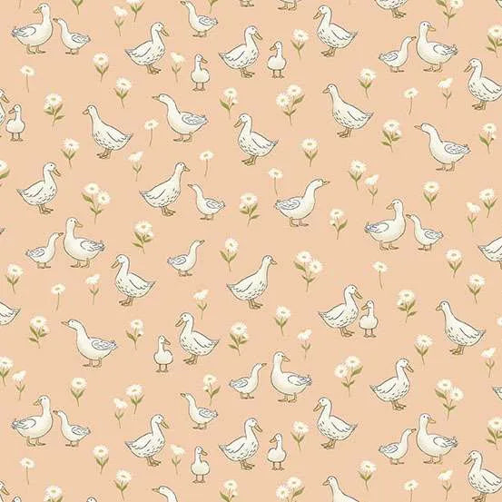 Ducks Coral - Little Ones by Makower