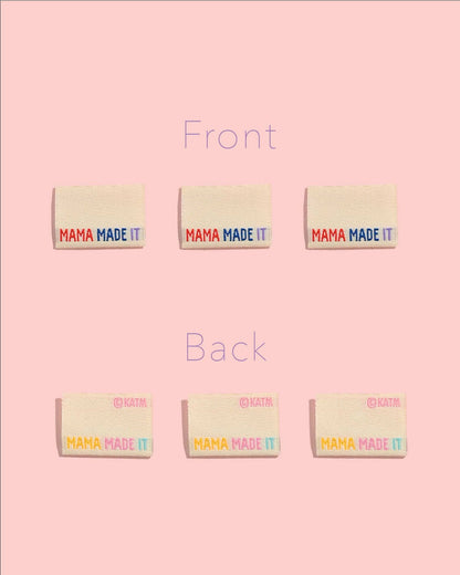 Mama Made It Woven Labels - Kylie and the Machine