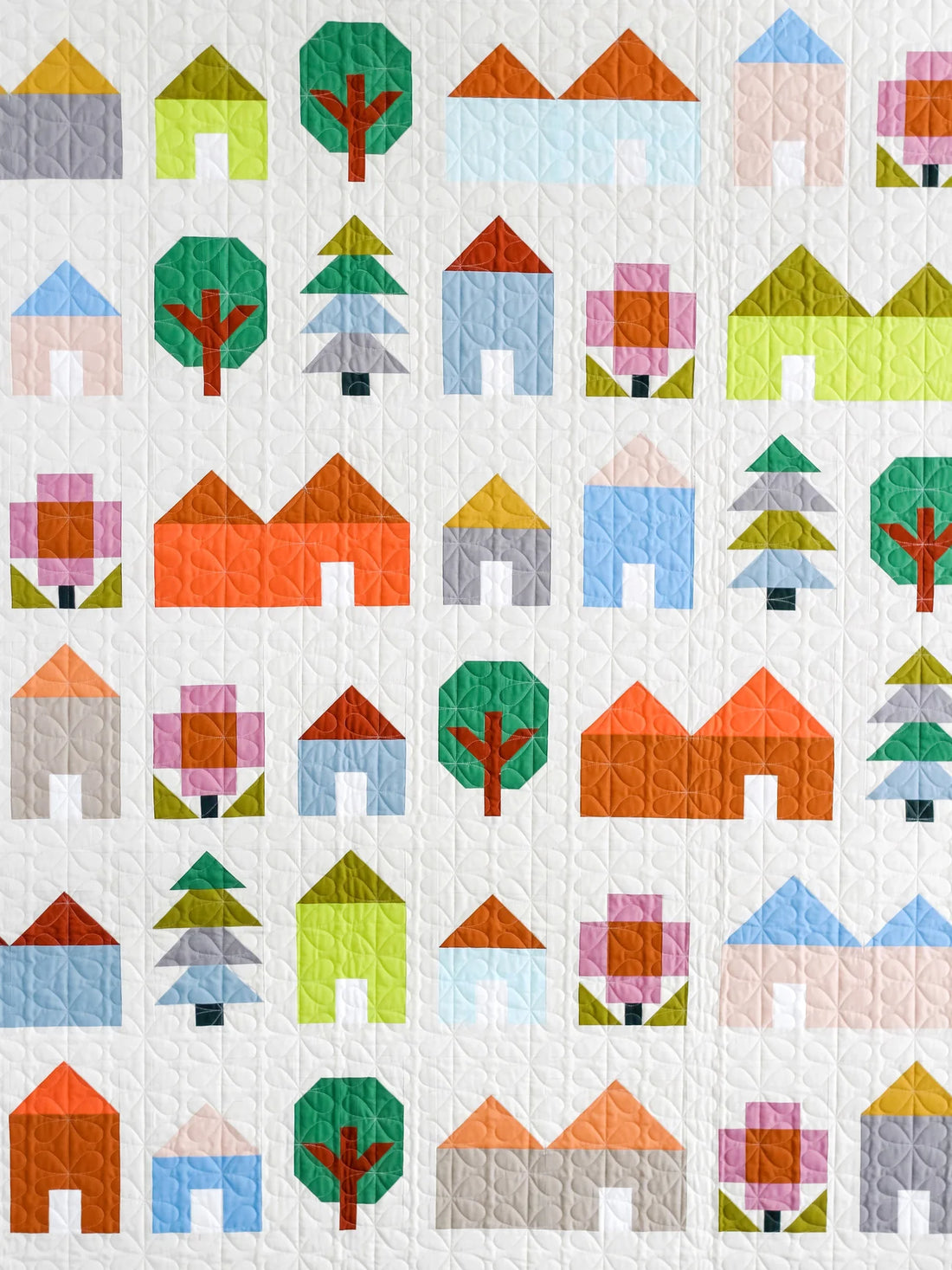 Tiny Town Quilt Paper Pattern - Pen & Paper Patterns