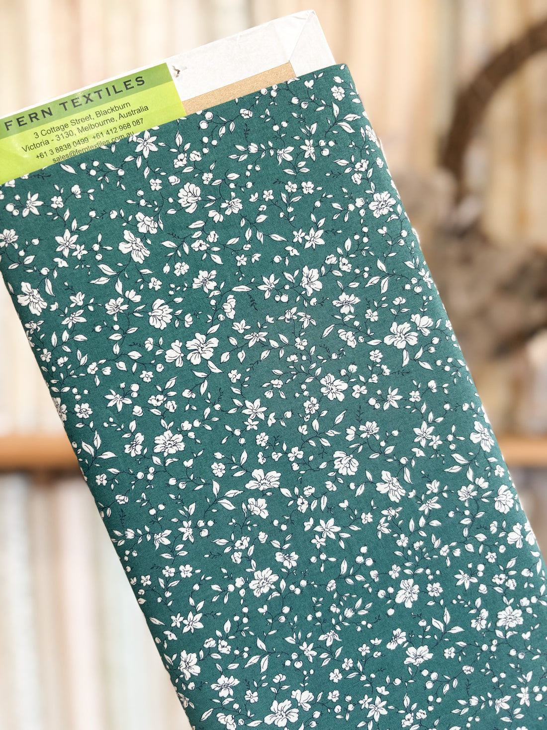 Emerald Dainty Floral 3026-650-5D by Hokkoh