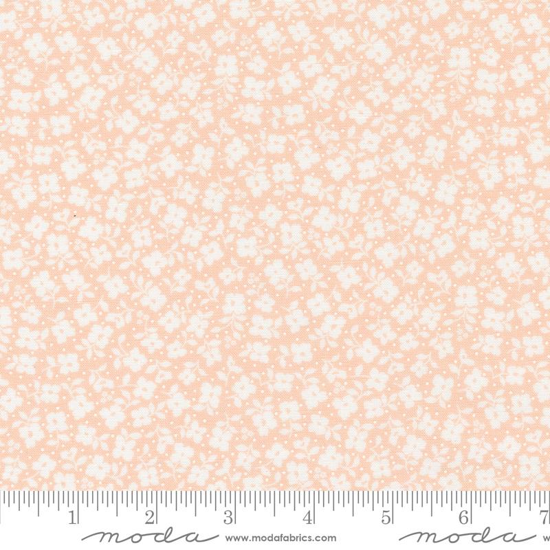 Tossed Petals Peachy - Dainty Meadow by Moda
