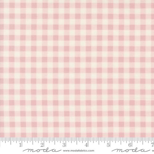 Gingham Fading Rose - Cottage Charm by Moda