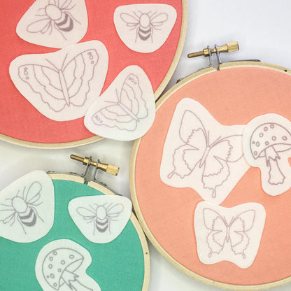 Garden Critters Stick &amp; Stitch Pack - Craft Make Do