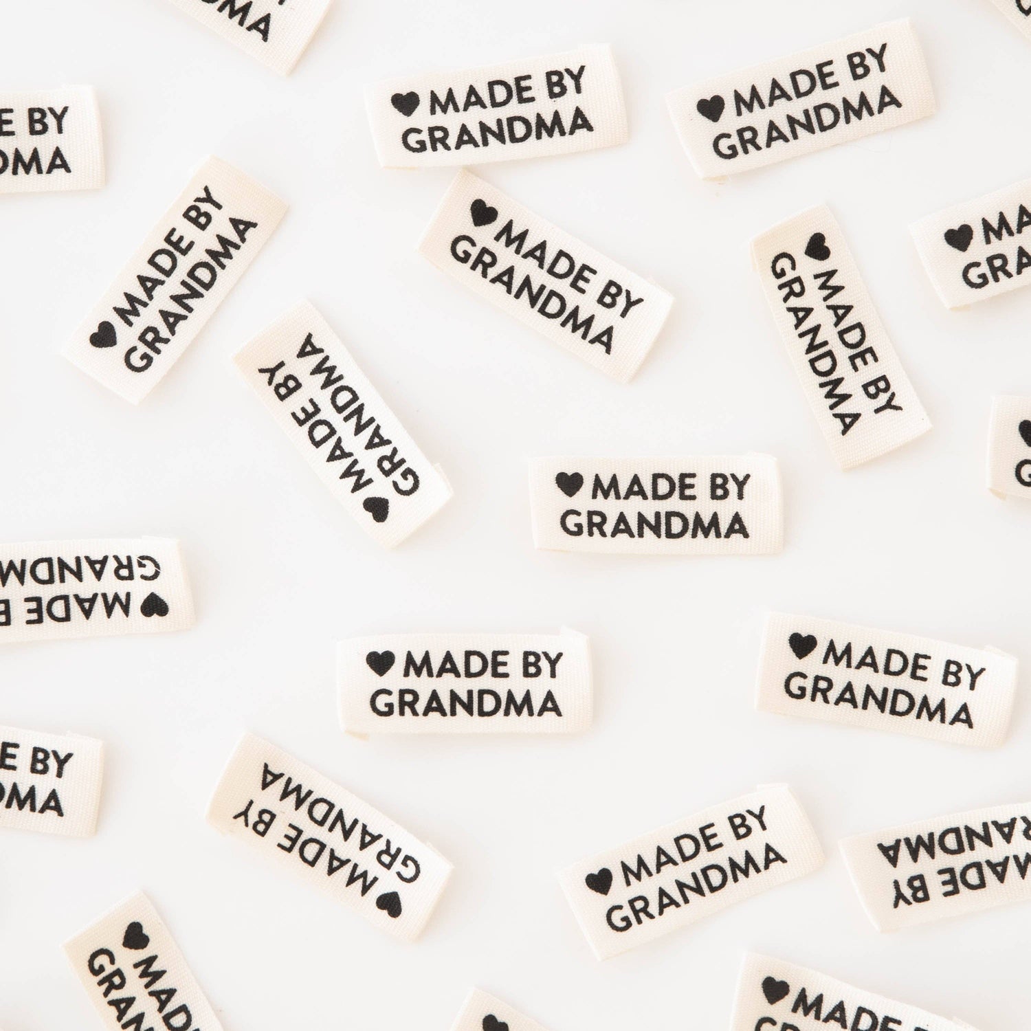 Made by Grandma Labels - Sarah Hearts