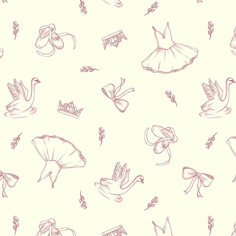 Ballet Toile Blush - Swan Lake by Belle &amp; Boo