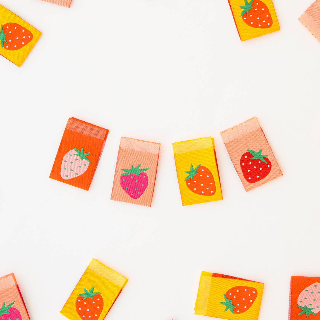 Strawberry Labels - Sarah Hearts