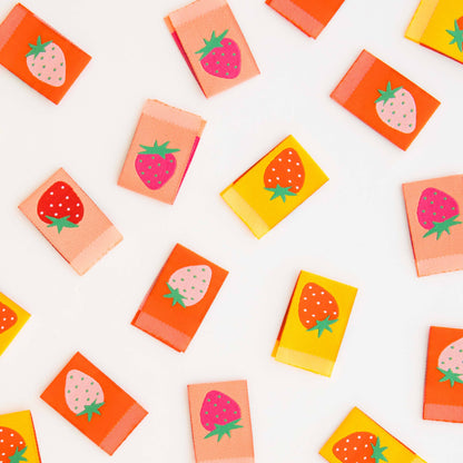 Strawberry Labels - Sarah Hearts