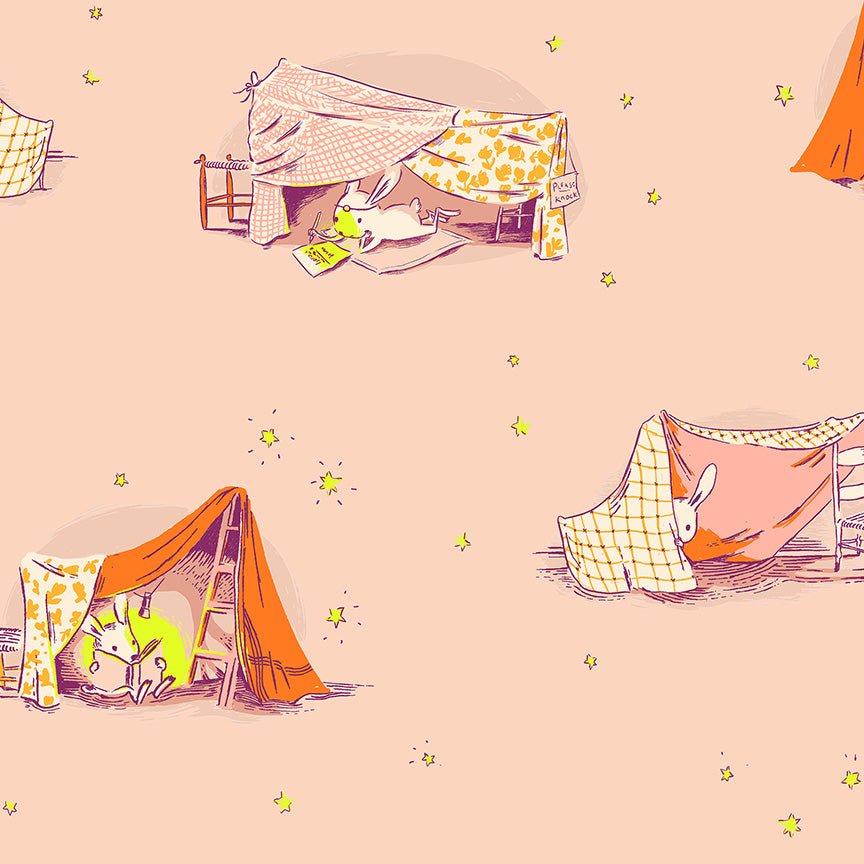 Quilt Tent Blush - Heather Ross Favorites by Windham Fabrics