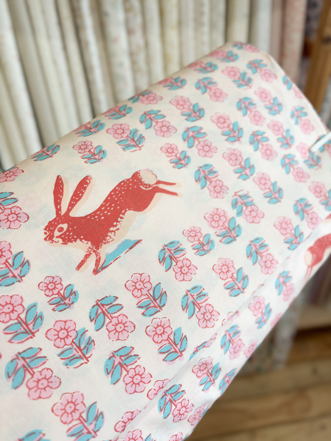 Rabbit Blush 108&quot; Wideback - Heather Ross Widebacks by Windham Fabrics
