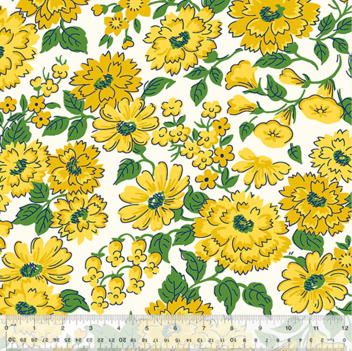 Blooming Meadow Yellow - Merry-Go-Round by Windham