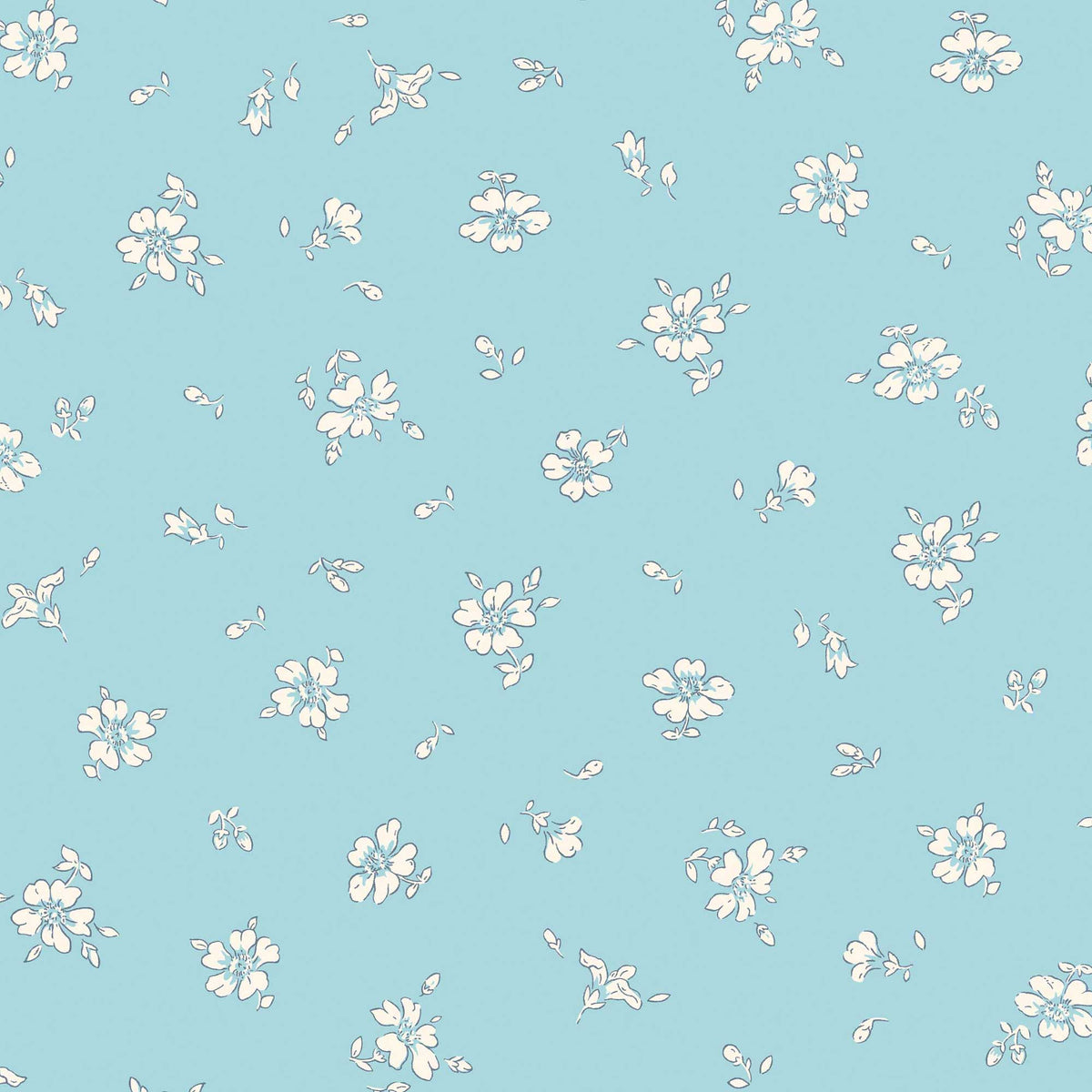 Field Rose 5965A - Flowershow Midsummer - Liberty Quilting Cotton