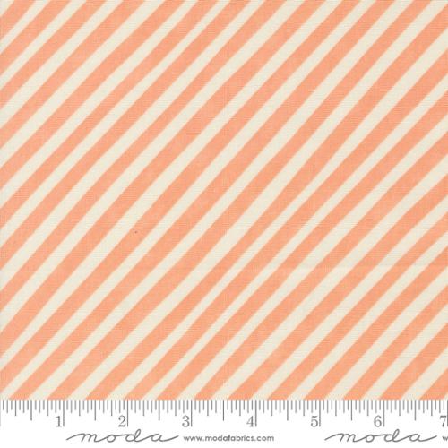 Candy Stripe Peach - Love Letter by Moda