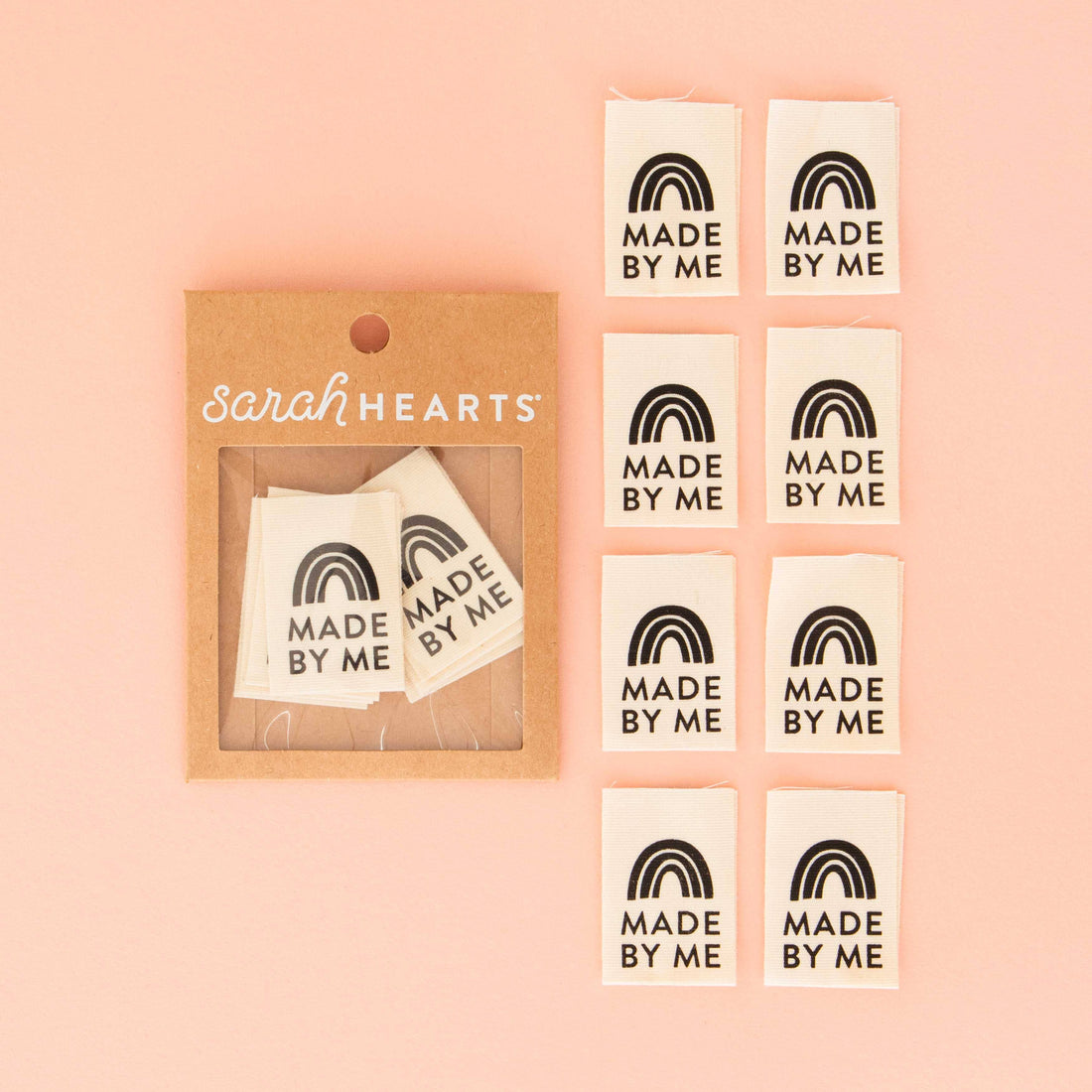 Made by Me Labels - Sarah Hearts